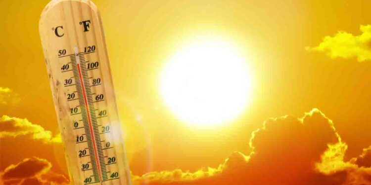 பல இடங்களில் அதிகரித்த வெப்பநிலை