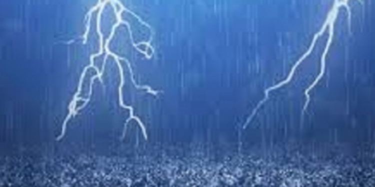 யாழில் மின்னல் தாக்கியதில் ஒருவர் காயம்!