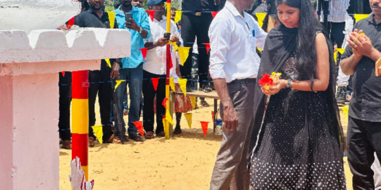 முள்ளிவாய்க்கால் நினைவேந்தலை அனுஷ்டித்த கில்மிஷா