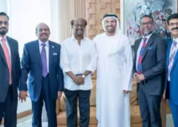 சூப்பர் ஸ்டார் ரஜினிகாந்திற்கு கோல்டன் விசா வழங்கிய ஐக்கிய அரபு அமீரகம்!