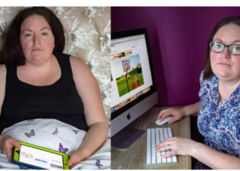 தூக்கத்தில் ஷாப்பிங் செய்யும் பெண்