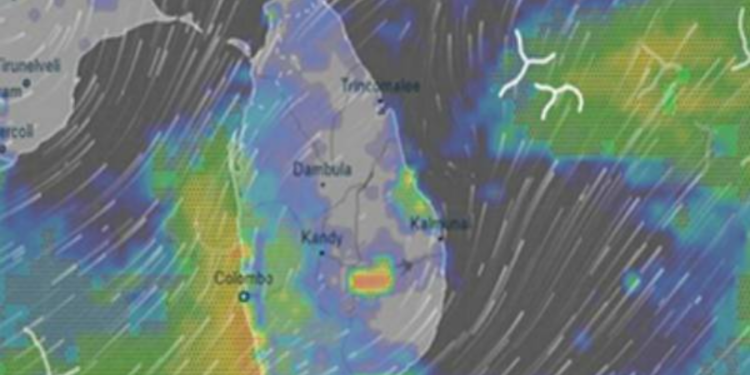 நாட்டின் சில பகுதிகளில் மழை பெய்யும் சாத்தியம்!