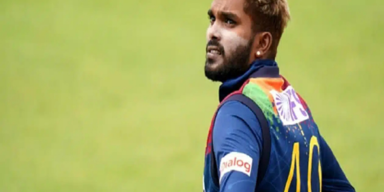 தர வரிசையில் பின்னுக்கு தள்ளிய வனிந்து ஹசரங்க