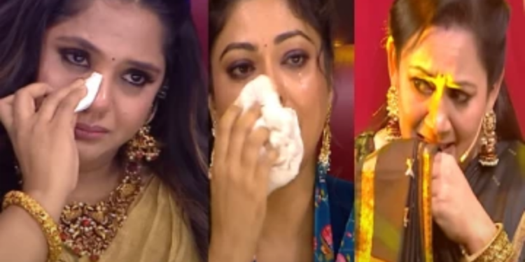 சரிகமப மேடையில்  நெகிழ்ச்சி சம்பவம்!