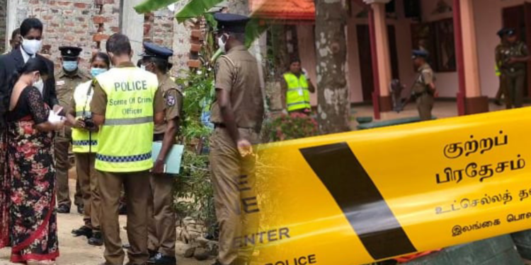 வீட்டிலிருந்த பெண் அடித்துக் கொலை!