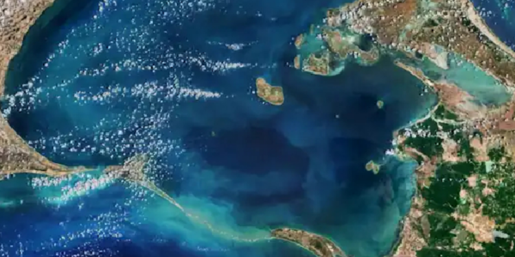 ராமர் பாலத்தின் செயற்கை கோள் புகைப்படம் வெளியானது!