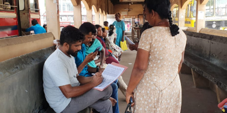 தேர்தல் கால வாக்குறுதிகள் யாழில் கையெழுத்து நடவடிக்கை!