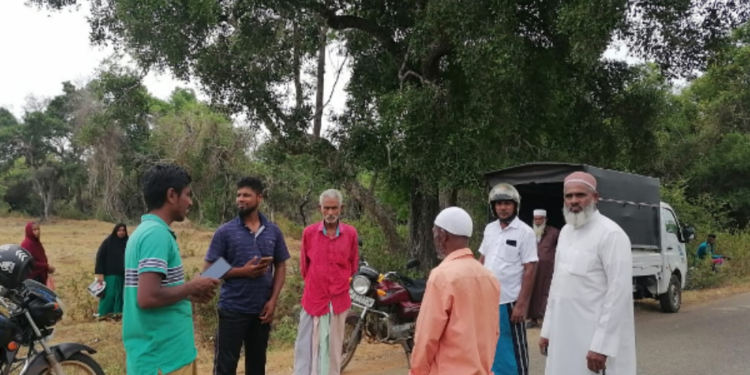 தமிழர் பகுதியில் இரவோடு இரவாக விகாரை அமைக்க முயற்சி !