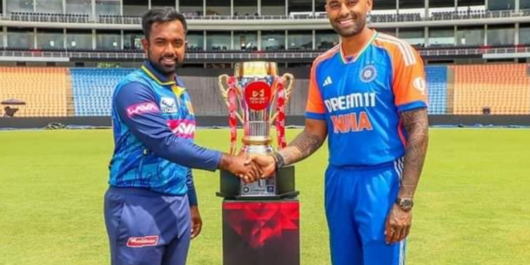 இலங்கை இந்தியா இடையே டி 20 பலப்பரீட்சை