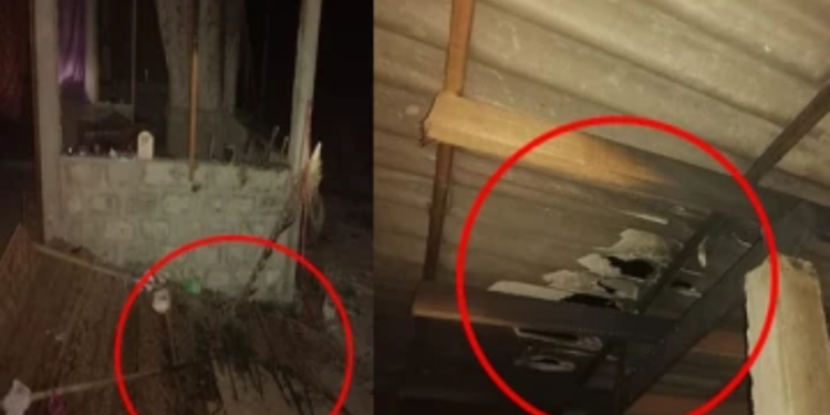 யாழில் தீக்கிரையாக்கப்பட்ட வீடு!