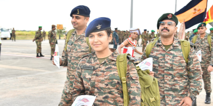 இலங்கை வரும் இந்திய இராணுவம்!