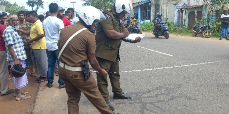 பேருந்து மோதியதில் பலியான வயோதிப பெண்!