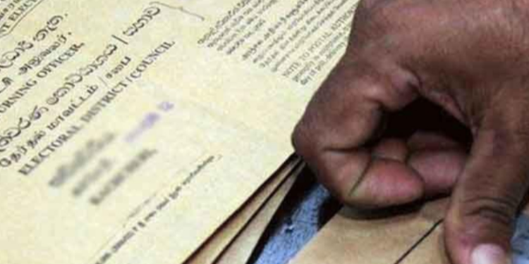 தபால் மூல வாக்களிப்பிற்கு  7 இலட்சத்திற்கும் அதிகமான வாக்காளர்கள் தகுதி!