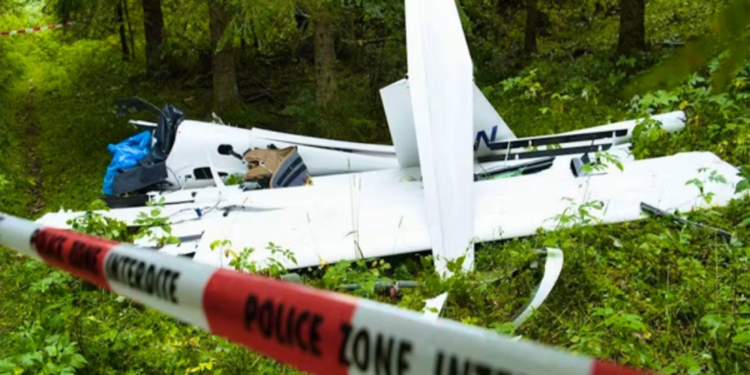 சுவிட்சர்லாந்தில் வானூர்தி விபத்து இருவர் பலி!