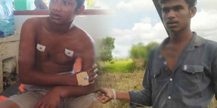 தம்பியின் உயிருக்காக தன் உயிரை பணயம் வைத்த அண்ணன்