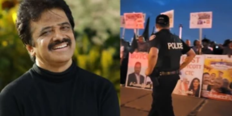 கனடா தமிழர் தெரு விழாவில் அமளி துமளி.தென்னிந்திய பாடகர் மீது முட்டை வீச்சு