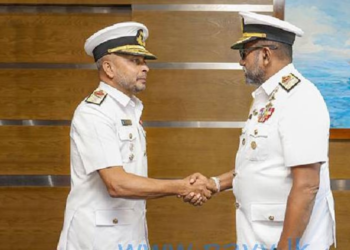 இலங்கை கடற்படைக்கு புதிய தலைமை அதிகாரி நியமனம்