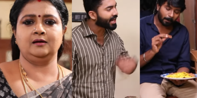 திட்டம்போட்டு விஜயாவை ஏமாற்றும் முத்து, மீனா