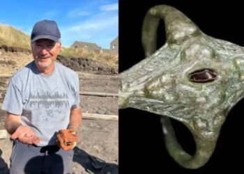 பிரித்தானியாவில் 1000 ஆண்டுகளுக்கு மேலான மோதிரம் கண்டுபிடிப்பு!