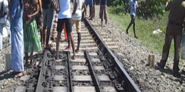 கிளிநொச்சி ரயில் விபத்தில் ஒருவர் வைத்தியசாலையில்