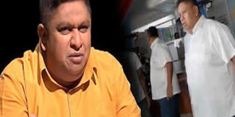 பொலிஸ் நிலையத்திற்குள் புகுந்து அச்சுறுத்திய இராஜங்க அமைச்சர்!