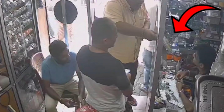 ஜனாதிபதி வேட்ப்பாளர் சஜித் பிரேமதாசவின் ஆதரவாளரால் தாக்கப்பட்ட வர்த்தகர்!