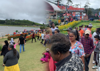 நுவரெலியாவை நோக்கி படையெடுக்கும் சுற்றுலா பயணிகள்!