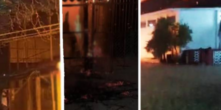 மட்டக்களப்பில் தீக்கிரையான பேச்சி பேச்சியம்மன் ஆலயம்