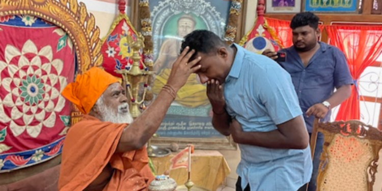 தமிழ் மக்கள் கூட்டணியின் வேட்பாளர்கள் சர்வமதத் தலைவர்களைச் சந்தித்து கலந்துரையாடினர்