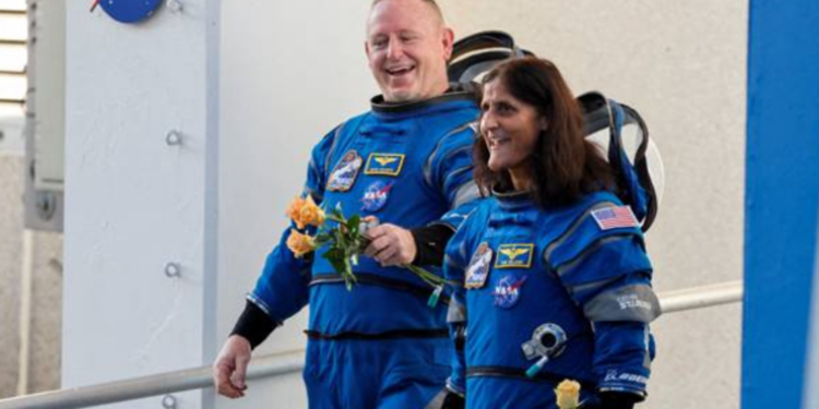 விண்வெளியில் உள்ள சுனிதா வில்லியம்ஸின் புதிய புகைப்படம் வெளியானது!