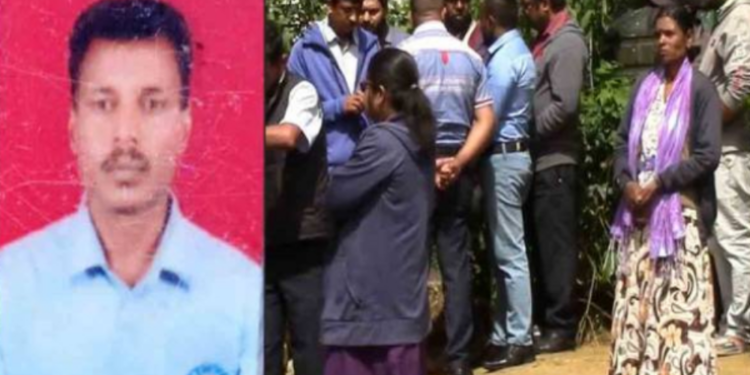 கடமையில் இருக்கும் போதே மரணமடைந்த அரச  ஊழியர்