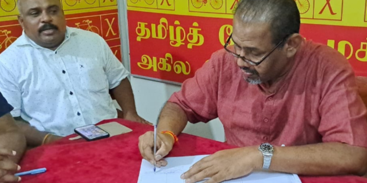 இந்திய பிரதமருக்கு கடிதம் அனுப்பி வைத்த தமிழ்த் தேசிய மக்கள் முன்னணி