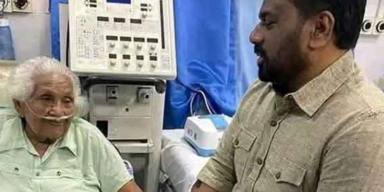 தயாரை சந்திக்க மருத்துவமனைக்கு சென்ற ஜனாதிபதி அனுரகுமார திசநாயக்க