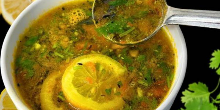 இஞ்சி எலுமிச்சை ரசம்