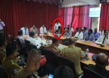 கிளிநொச்சி மாவட்ட அபிவிருத்தி கூட்டத்தில் அல்லோலகல்லோலம்!