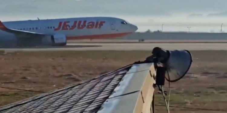 தென்கொரியாவில் தவிர்க்கப்பட்ட விமான விபத்து!