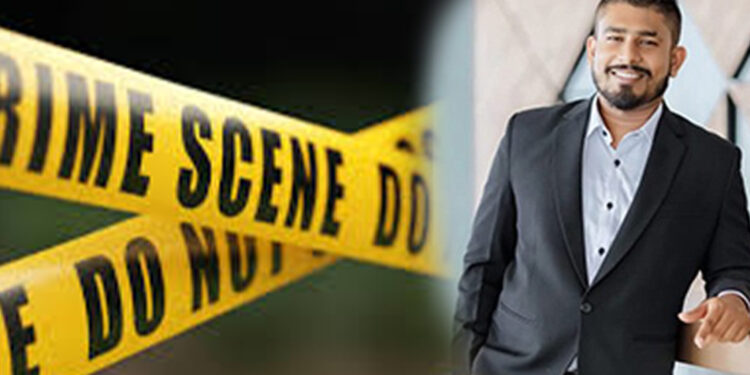 மனைவி மற்றும் பிள்ளைகளுடன் சென்ற இளம் தந்தை கொலை !