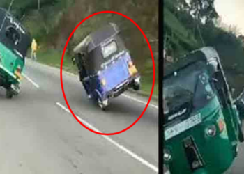 யாழில் முச்சக்கரவண்டியில் சாகசம் செய்த மூவர் கைது!