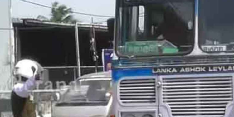 பயணிகளை இடைநடுவில் இறக்கிவிட்டு திரும்பி சென்ற பேருந்தின் அனுபதிப்பத்திரம் இடை நிறுத்தம்!