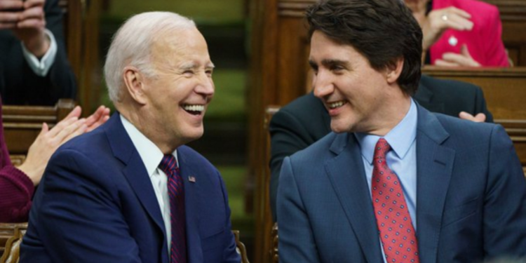 கனடா பிரதமரின் இராஜிமான குறித்து  ஜோ பைடன்  கூறியுள்ள விடயம்