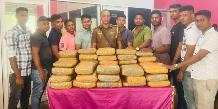 யாழில் கஞ்சாவுடன் 4 பேர் கைது!