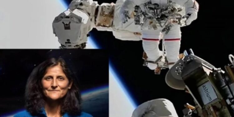விண்வெளியில் சாதனை படைத்த சுனிதா வில்லியம்ஸ்