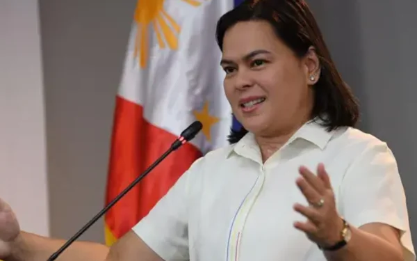 பிலிப்பைன்ஸின் துணை ஜனாதிபதி பதவி நீக்கம்