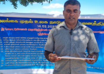 முள்ளிவாய்க்கால் மண்ணில் சாகும் வரை உண்ணாவிரத போராட்டம் இருக்கும் போராளி