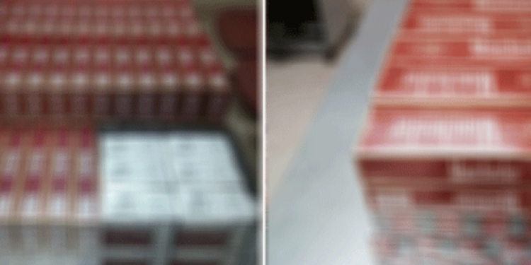 பல இலட்ச ரூபா பெறுமதியான வெளிநாட்டு சிகரெட்டுகளுடன் இருவர் கைது!