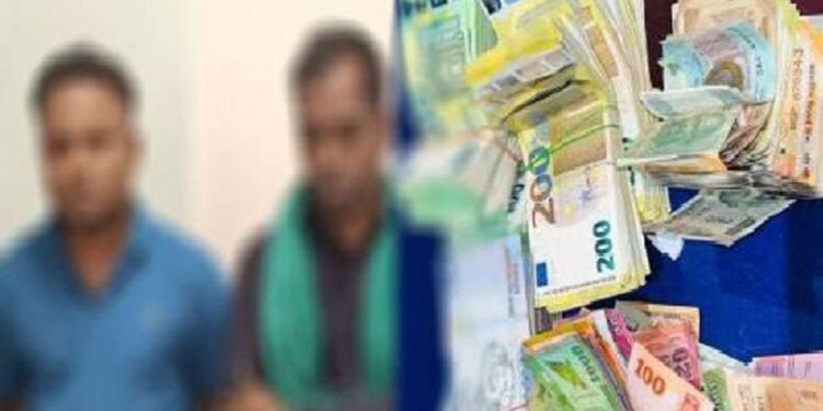 இந்திய விமான  நிலையத்தில் இலங்கையர் உட்பட  மூவர் அதிரடி கைது