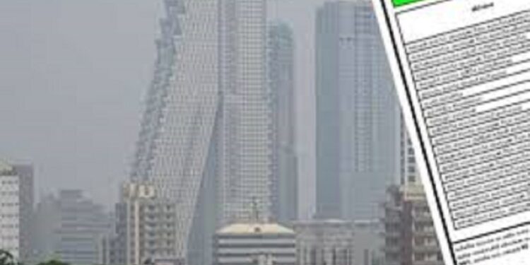 நாட்டின் பல பகுதிகளில் காற்றின் தரத்தில் ஆரோக்கியமற்ற நிலை!