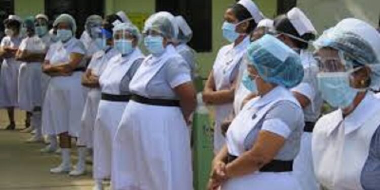 இன்று போராட்டத்தில் ஈடுபடும் தாதியர்கள்!