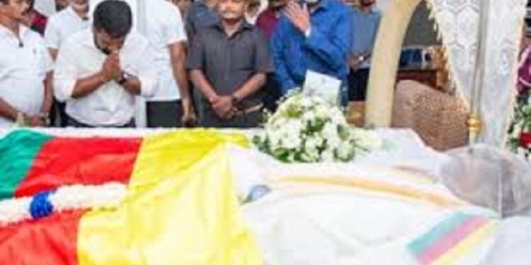 மாவை சேனாதிராஜாவின் இறுதிக் கிரியைகள் ஆரம்பம்!