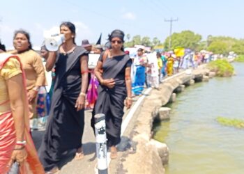 முல்லைத்தீவில் முன்னெடுக்கப்பட்ட கவனயீர்ப்பு போராட்டம்!